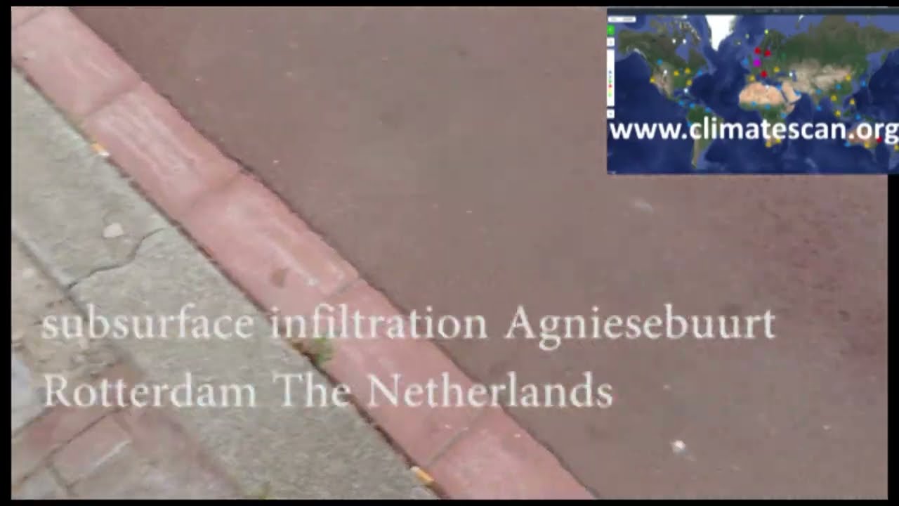 subsurface infiltration Agniesebuurt Rotterdam The Netherlands