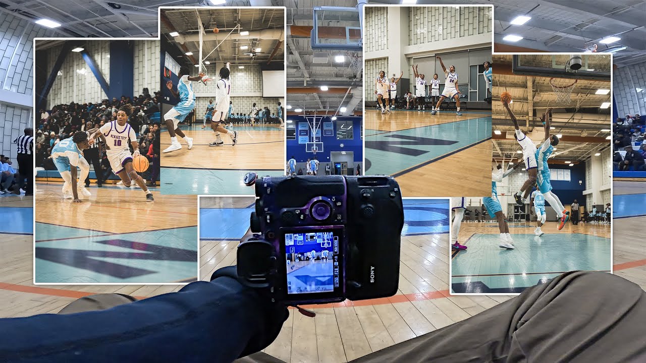 HE DROPPED HIM!! | POV Basketball Photography | SONY A1