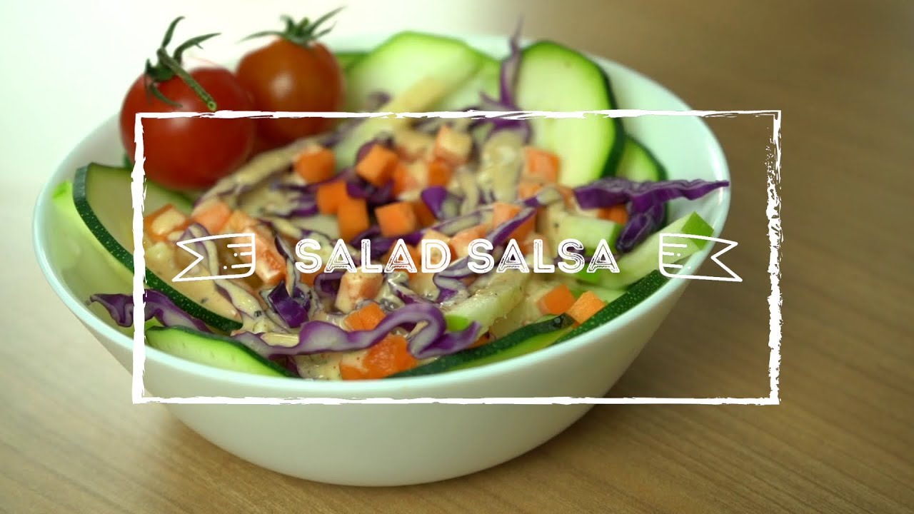 Salsa Salad Recipe with Tupperware MandoChef