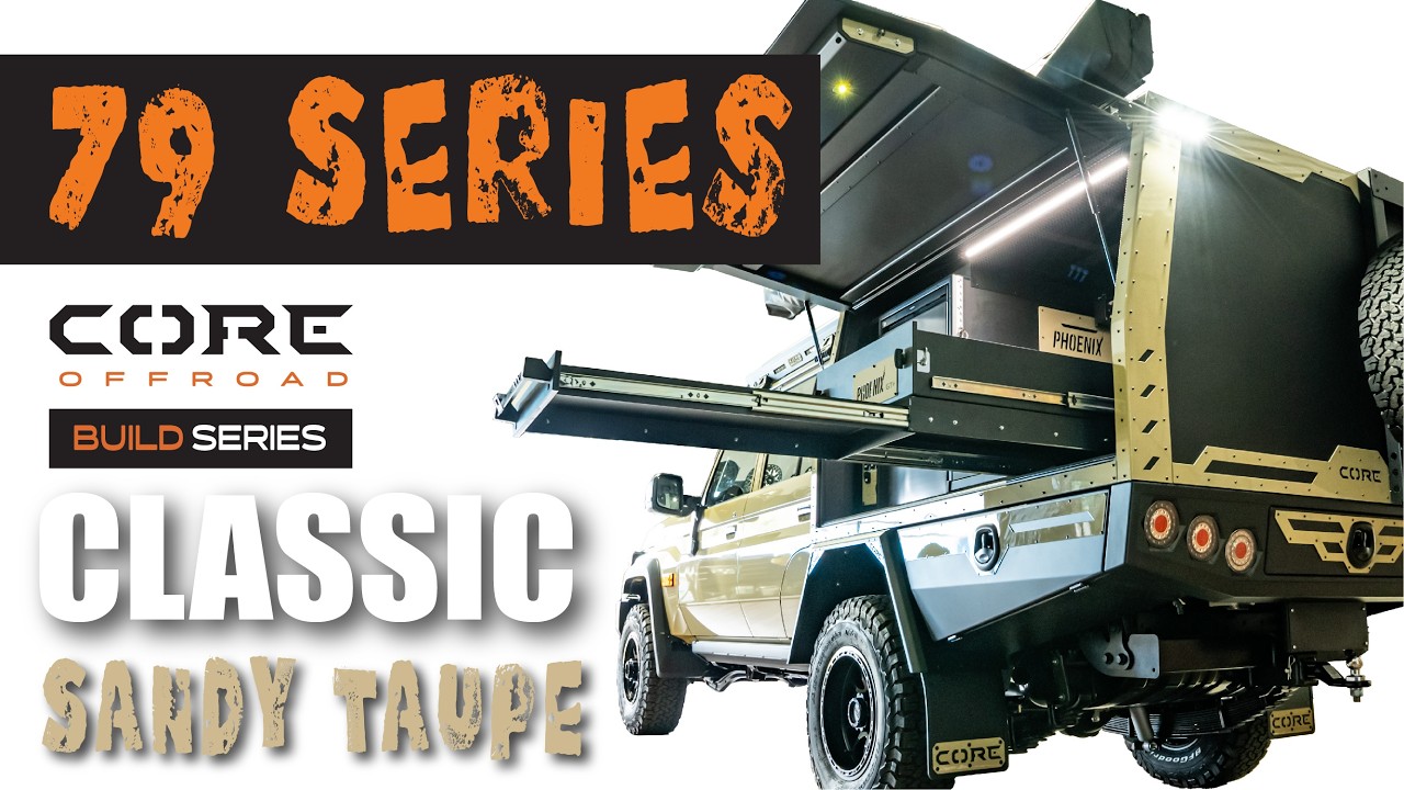 Classic SANDY TAUPE 79 SERIES with Core Offroad GT+ Canopy