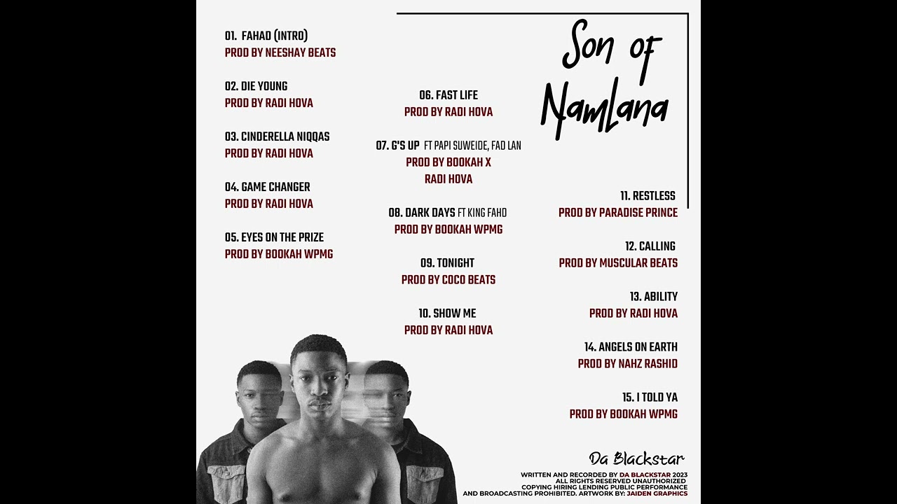 Da Blackstar - G’s Up ft Papi Suweide&Fad Lan (Audio)
