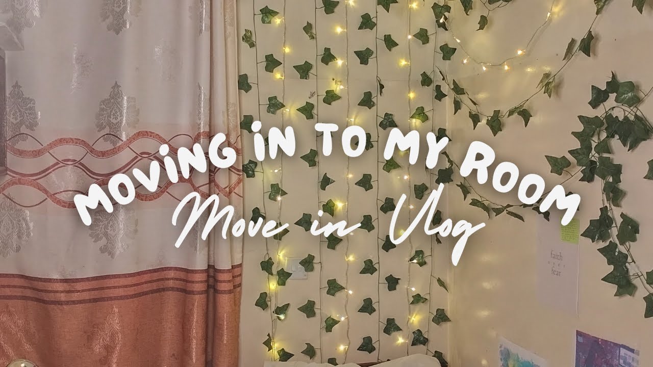 CAMPUS ROOM MOVE IN VLOG