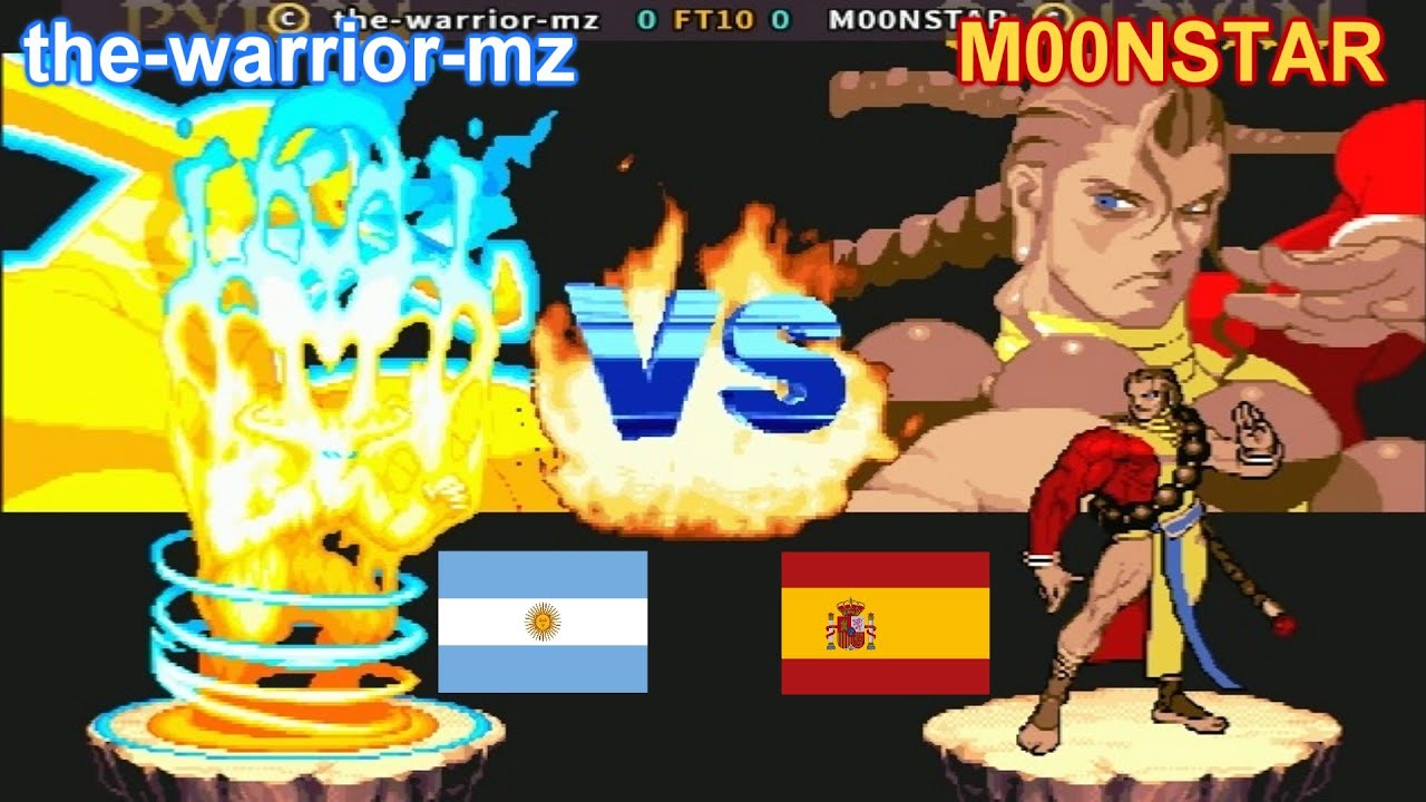 Vampire Hunter - darkstalkers' revenge - the-warrior-mz vs M00NSTAR FT10