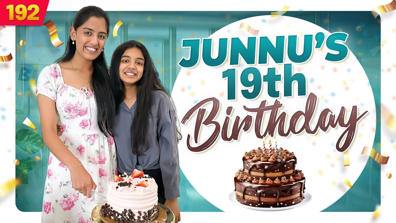 Junnu 19th Birthday 🥳 🎂 | VAAS Family |Telugu Vlogs