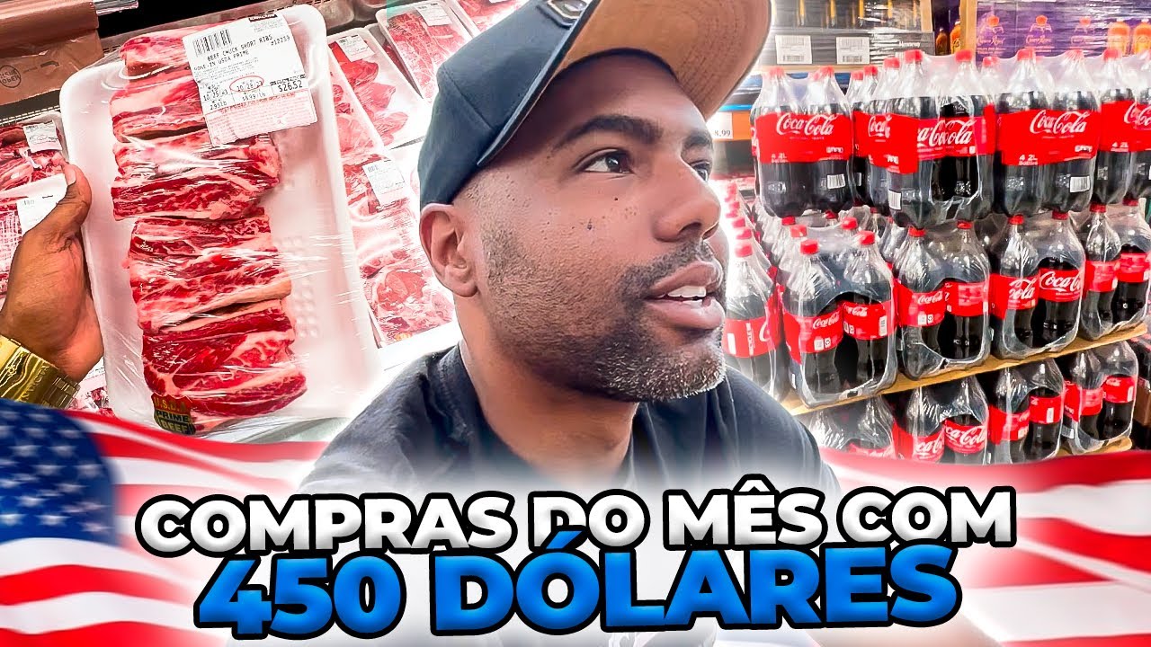 MINHAS COMPRAS DO M&Ecirc;S COM $450 D&Oacute;LARES NOS ESTADOS UNIDOS 2023