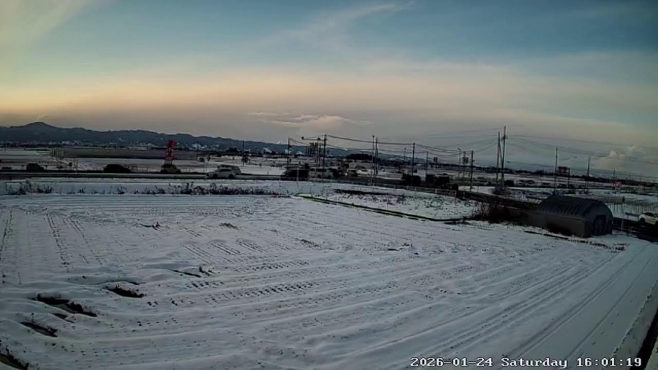 山形県山形市檀野前稲作ライブカメラ Yamagata Yamagatashi Live camera.world.cam