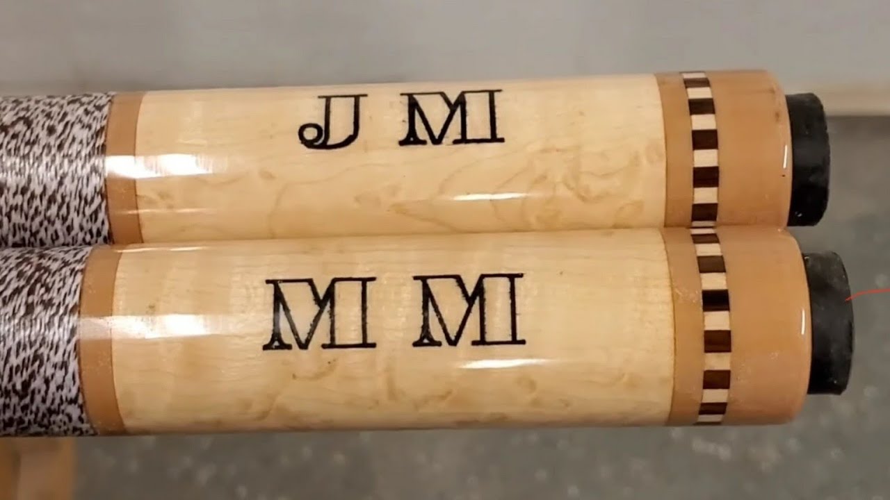 Father & Son Matching Custom Pool Cues