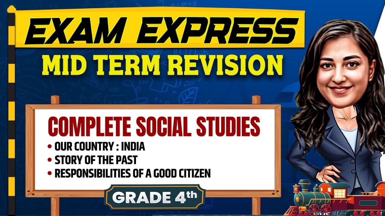 Complete Social Studies Revision || Midterm Revision For Class 4th || Exam Express