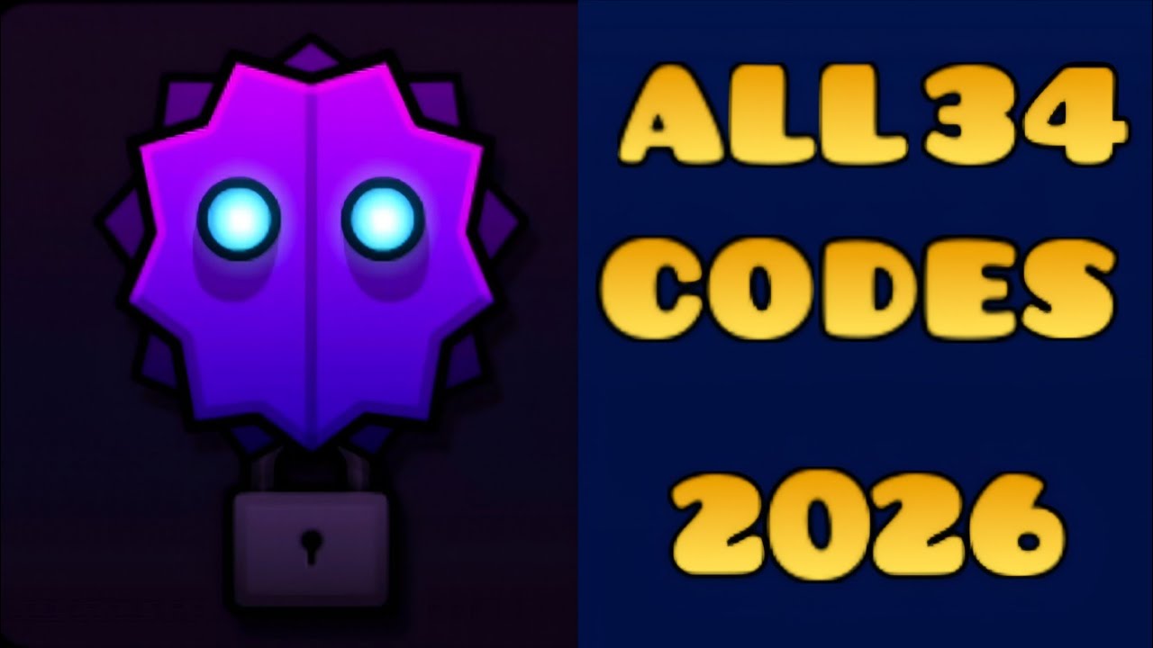 All 34 New Vault Codes (2026) | Geometry Dash Secrets
