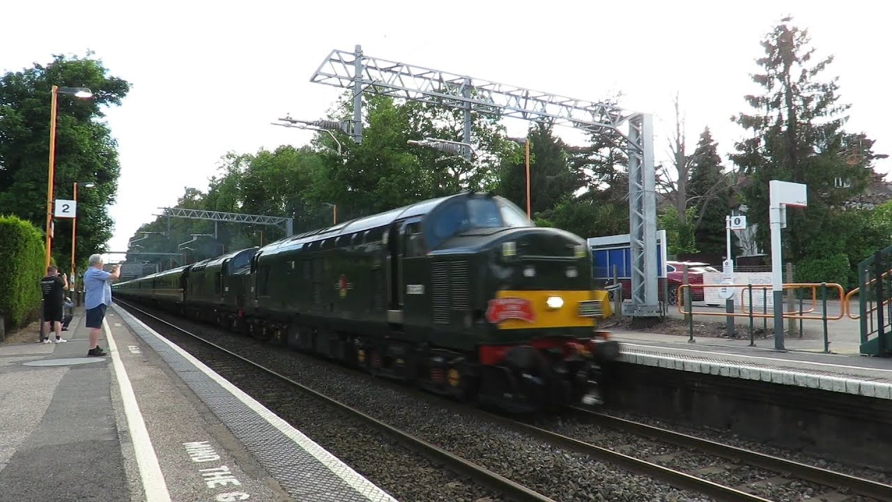 37521, 37667 and others, Barnt Green Station, Thursday 10th June 2021