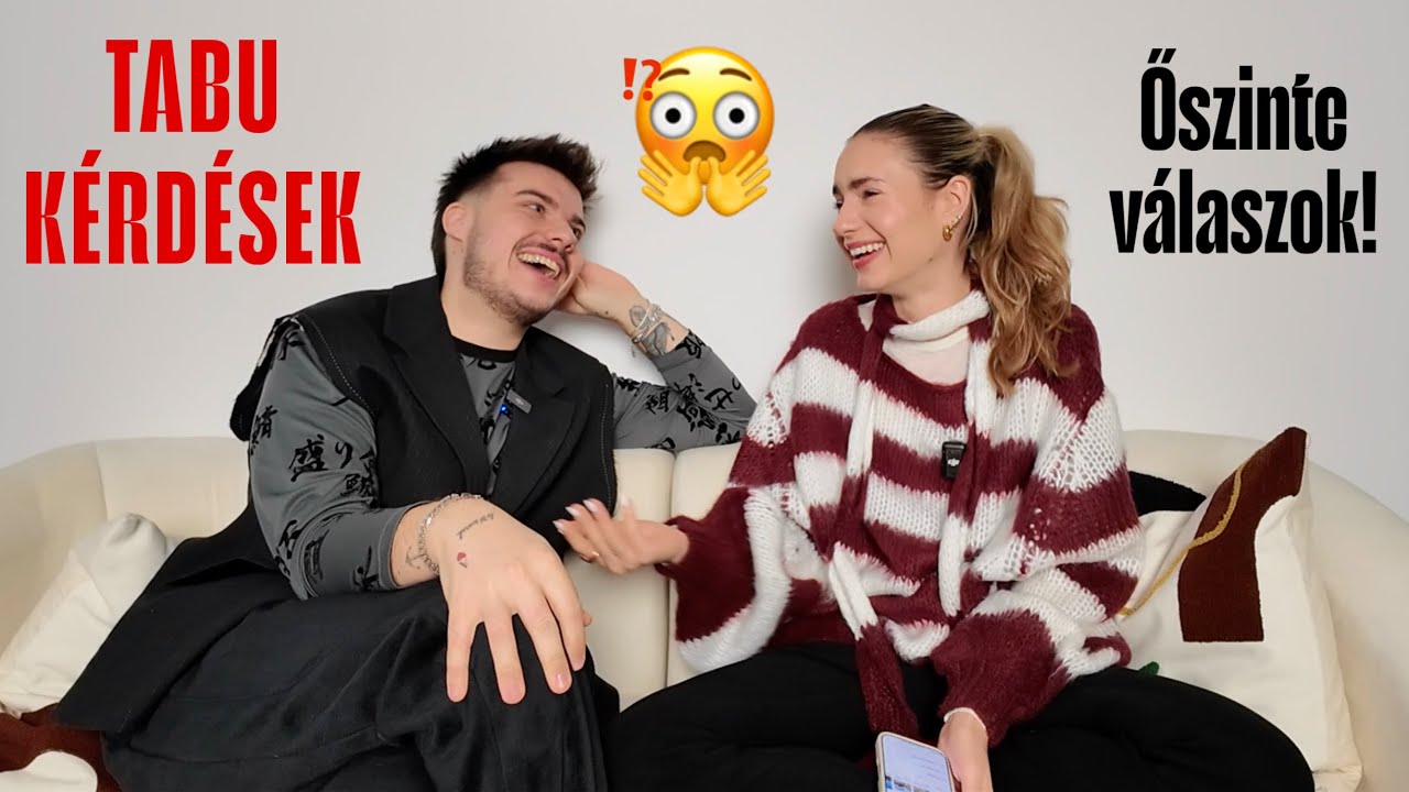 TABU KÉRDÉSEK LINÁVAL: Botox, Gyerek-téma, 10 éves terv | ANDRIS SHOW 8. Linával! 🤍