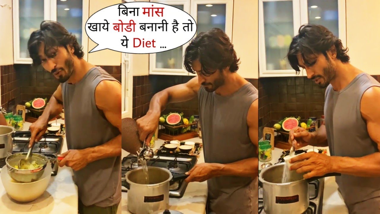 Vidyut Jamwal Preparing Healthy Diet for Build Body during This Quarantine | From Desi Food