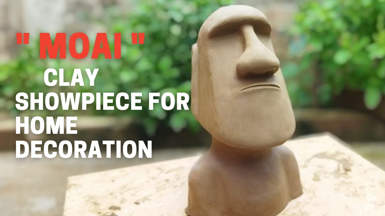 moai making for home decoration