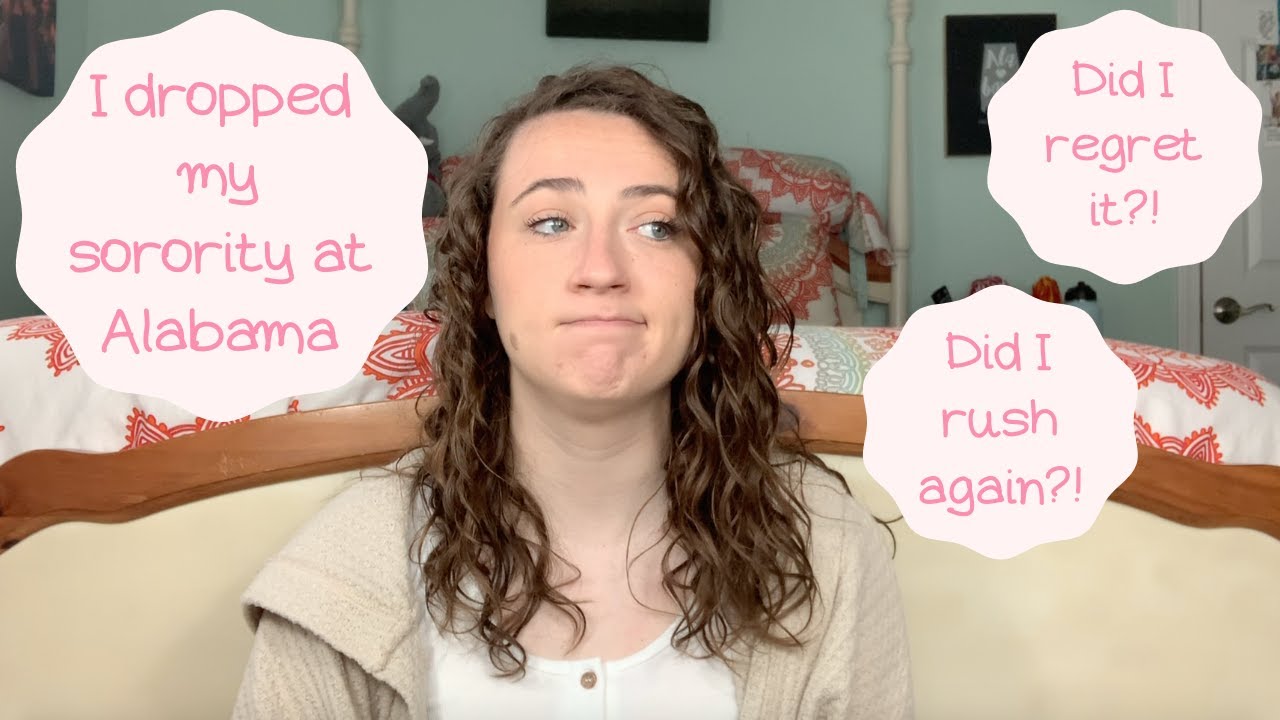 I DROPPED MY SORORITY AT THE UNIVERSITY OF ALABAMA | Sorority Recruitment 101