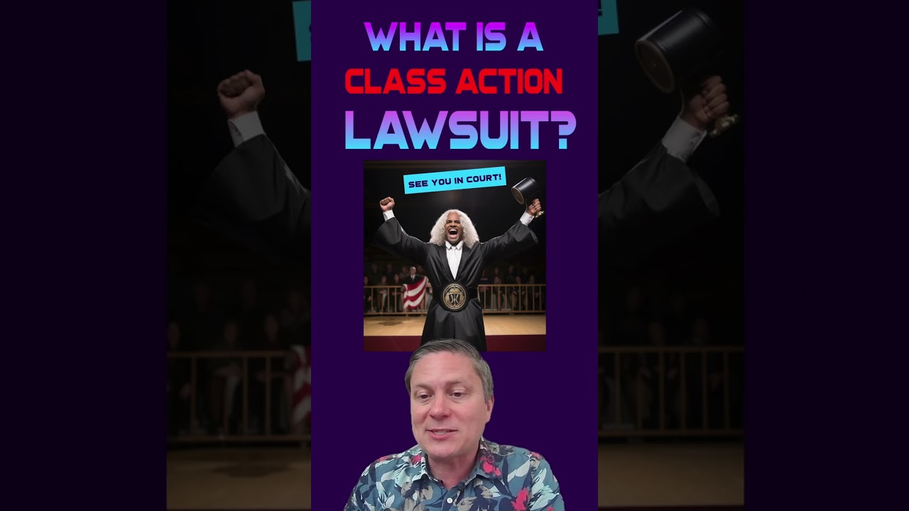 What is an example of a class action lawsuit?