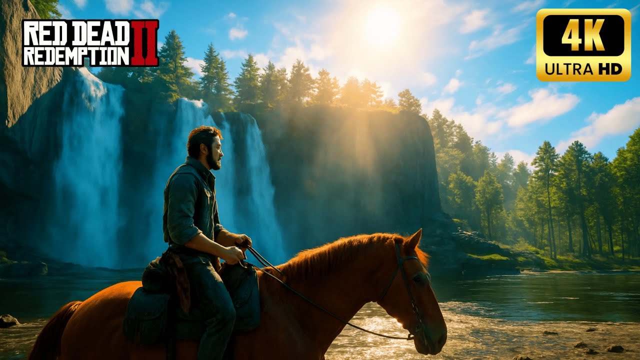 Horse Riding in Nature | Red Dead Redemption 2 (PS5 4K 60FPS)