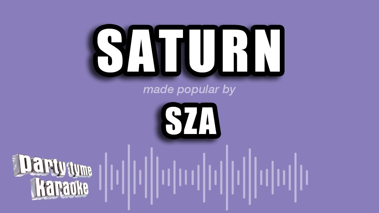 SZA - Saturn (Karaoke Version)