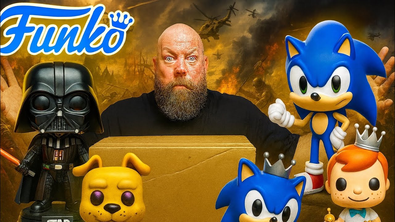 Opening a BATTLE DAMAGED Funko Pop Mystery Box