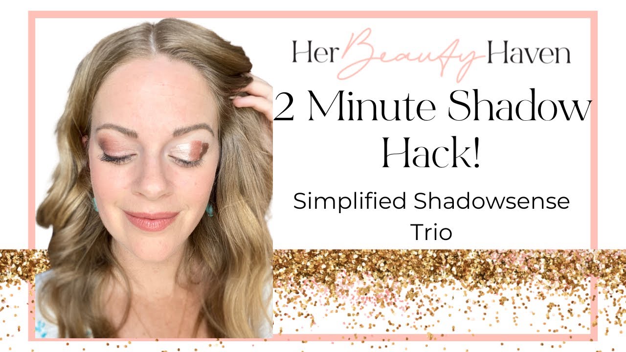 2 Minute Shadow Hack! Apply, blend and done with this beautiful Shadowsense trio!