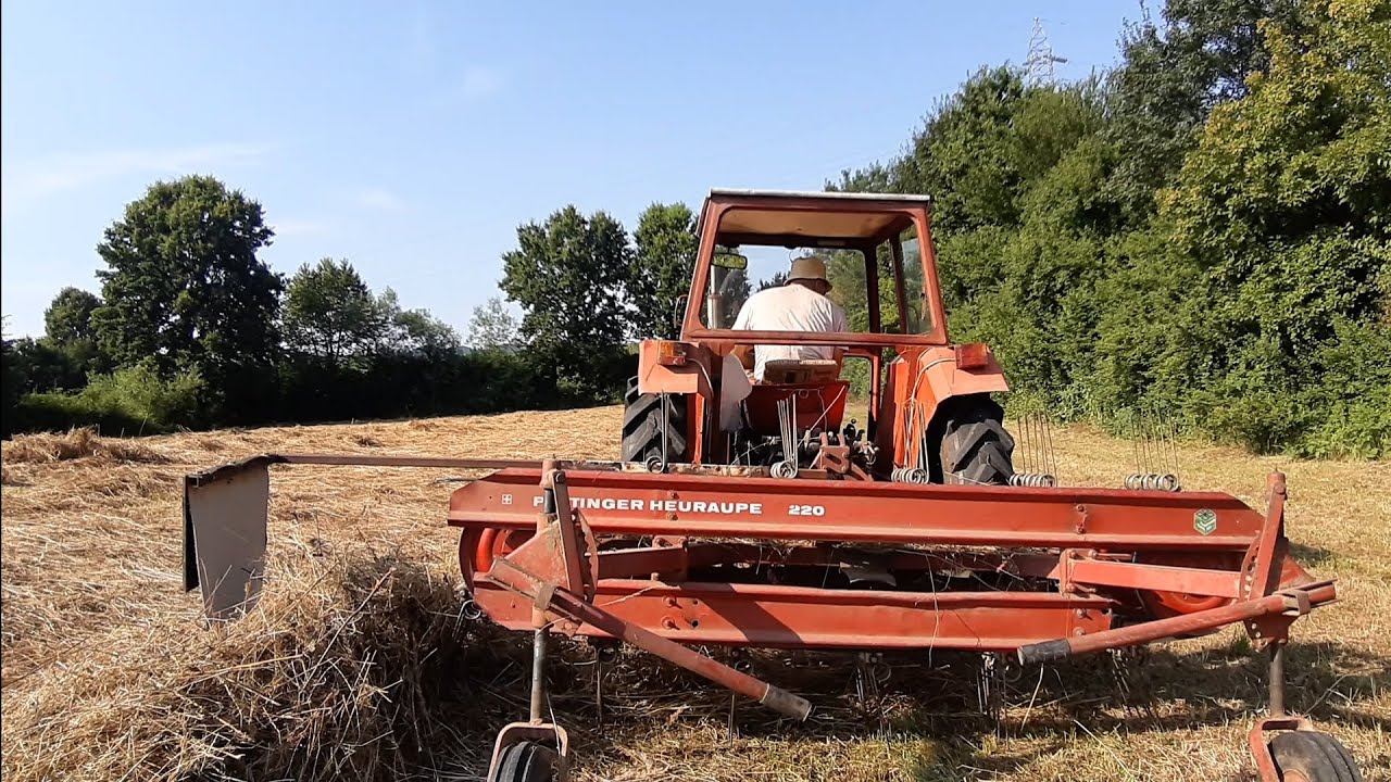 grabilica potinger priprema za baliranje - imt 533 traktor