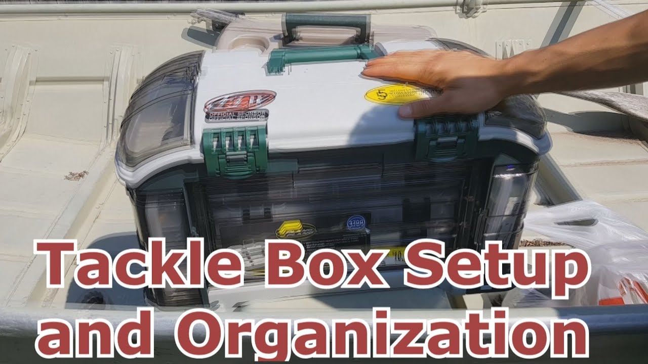 Ultimate Freshwater Tackle Box Setup-  Bass, Crappie, Catfish, Panfish