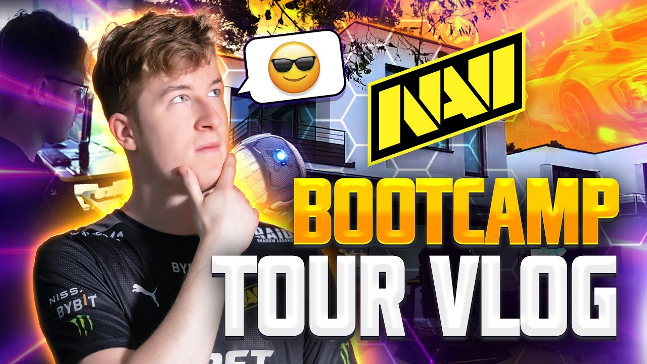 Bootcamp House Tour | NAVI Rocket League VLOG