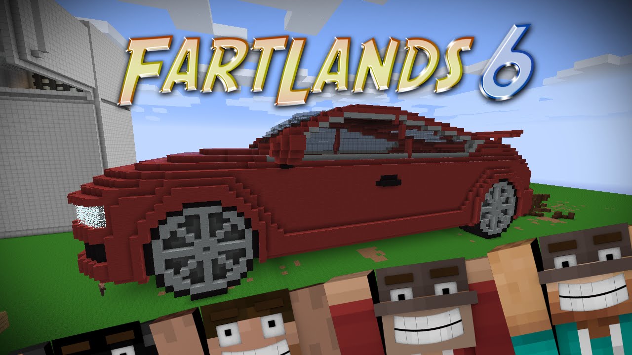 Minecraft: FARTLANDS #6 - POOPING CAR?