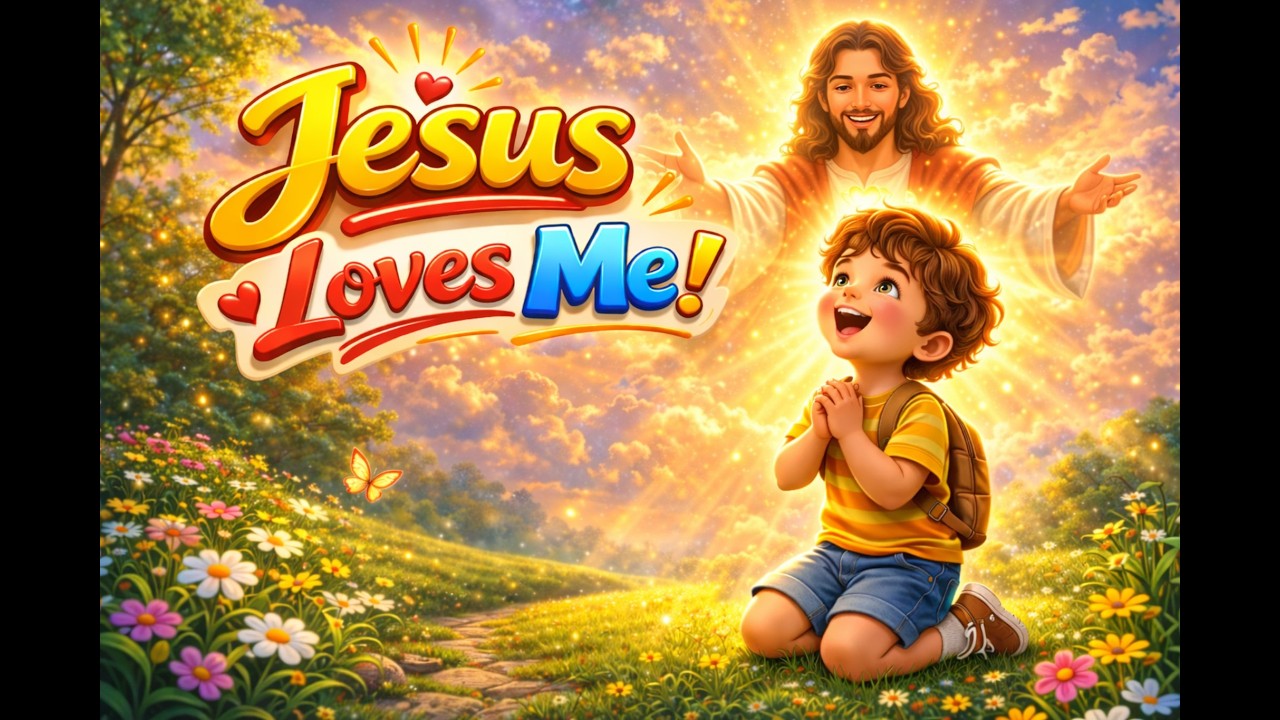 Jesus Loves Me / ❤️ | Joyful Christian Song for Kids