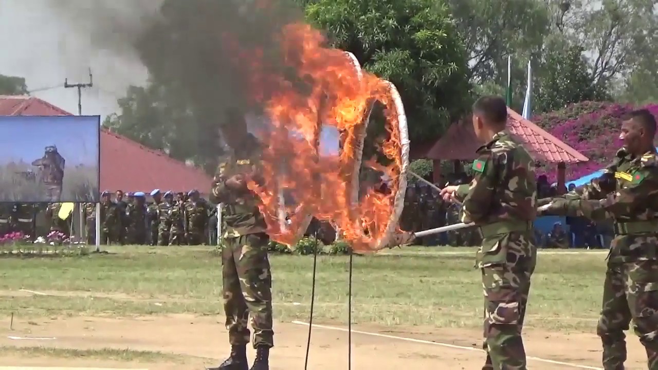Bangladesh Army in Congo country| Army training| Army dance