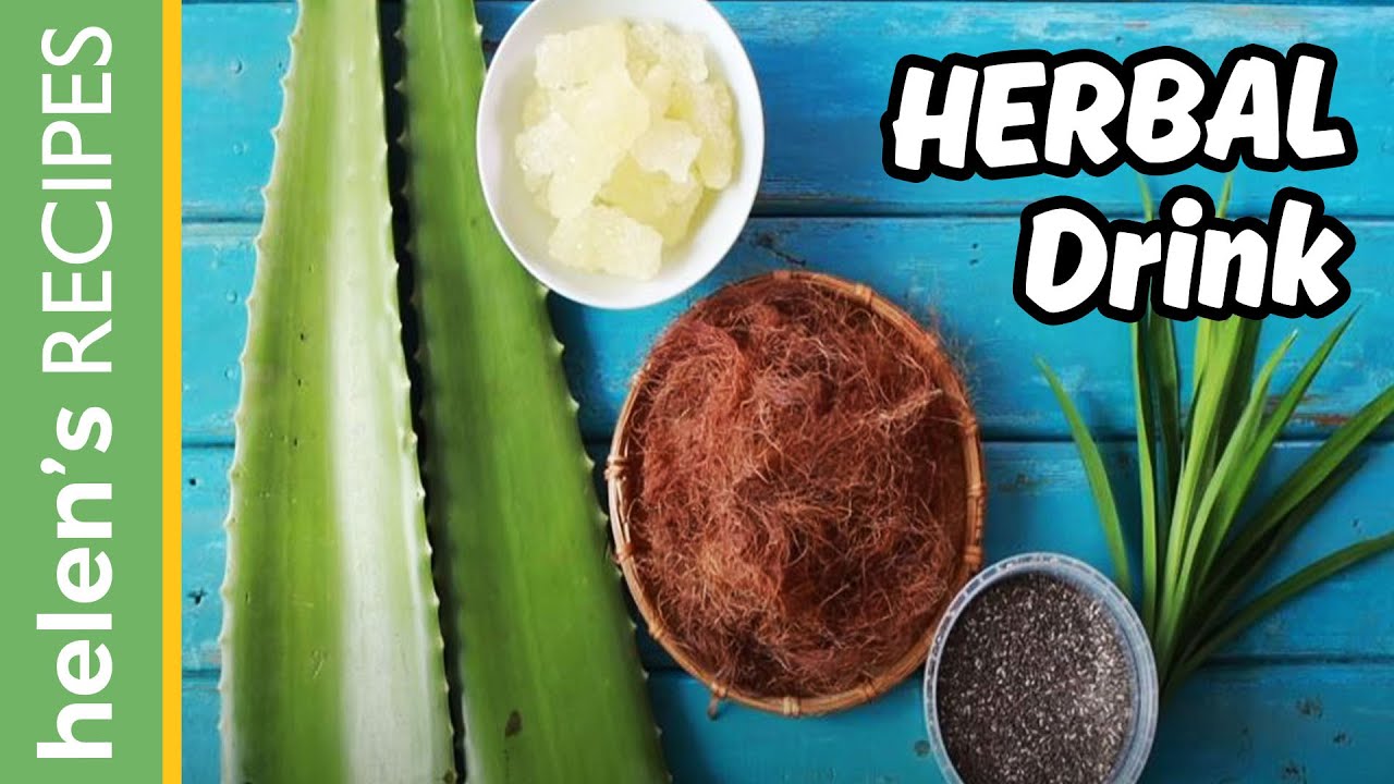 How To Make Herbal Drinks - 4 Món Nước Sâm Ngọt Mát | Helen's Recipes