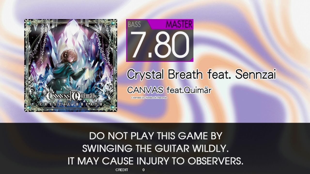 GITADORA - Crystal Breath feat. Sennzai (BASS - MASTER)