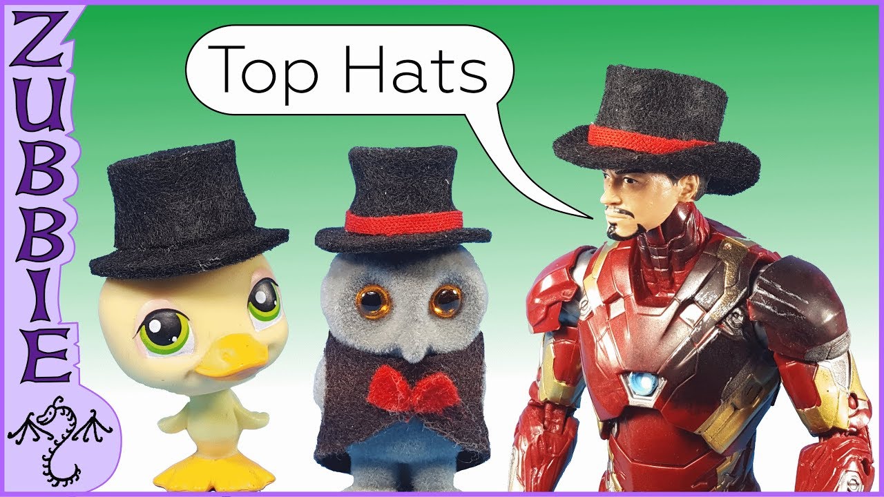 How to Make a 1:12 Scale Toy Top Hat, DIY Miniature Top Hat for Action Figures & Other Toys