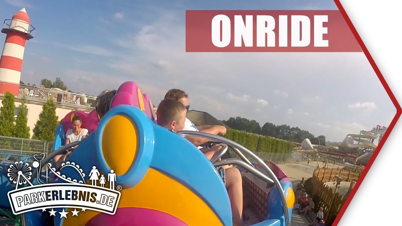 Energylandia Happy Loops Spinning-Coaster POV OnRide (Mitfahr-Video)