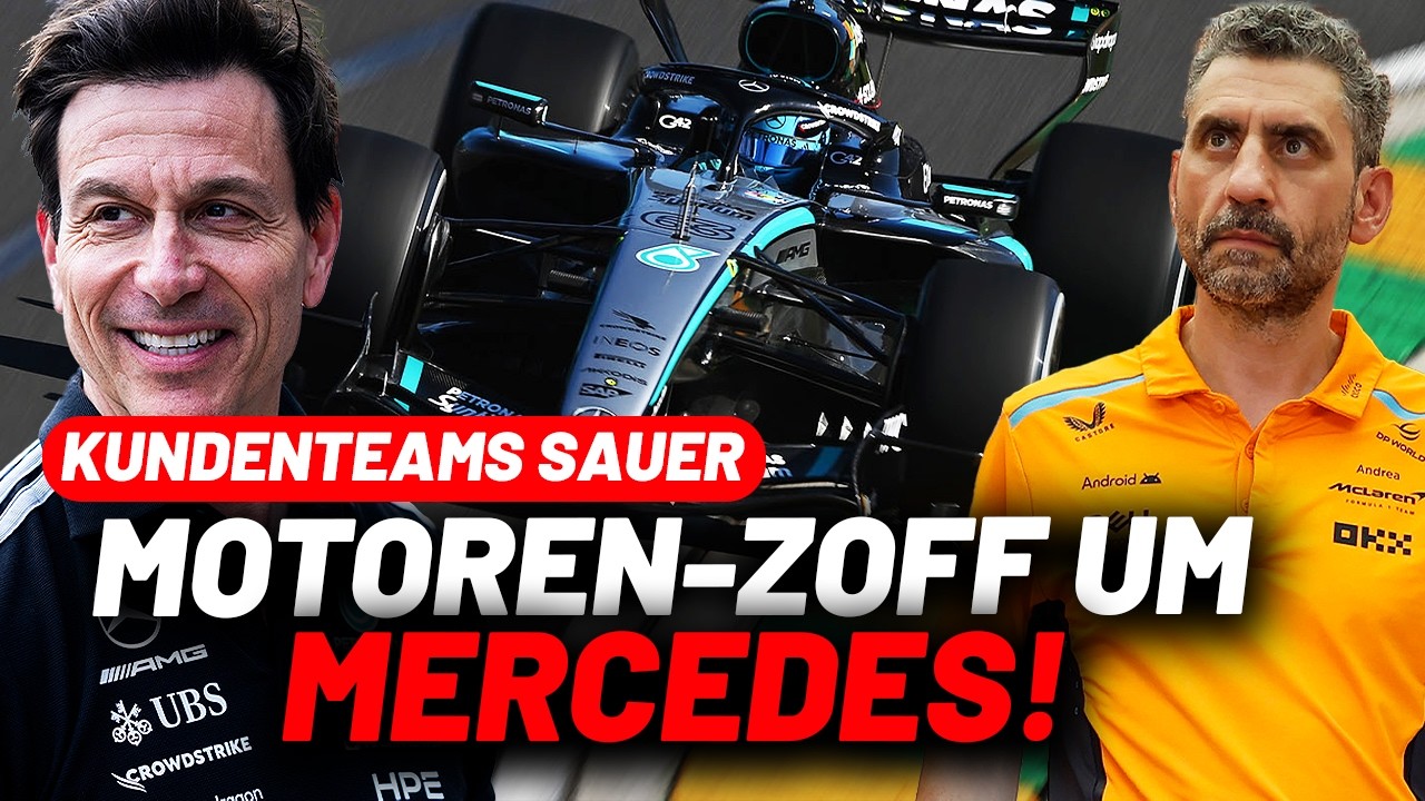 Verstappen drückt nächsten Mario Kart-Spruch, Motoren-Zoff bei Mercedes | China GP | Formel 1 2026