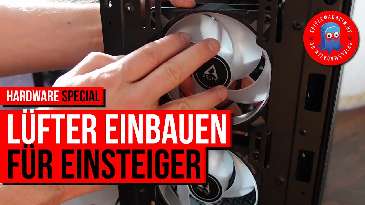 PC Lüfter einbauen & RGB anschließen leicht gemacht | ARCTIC P12 A-RGB Tutorial für Anfänger