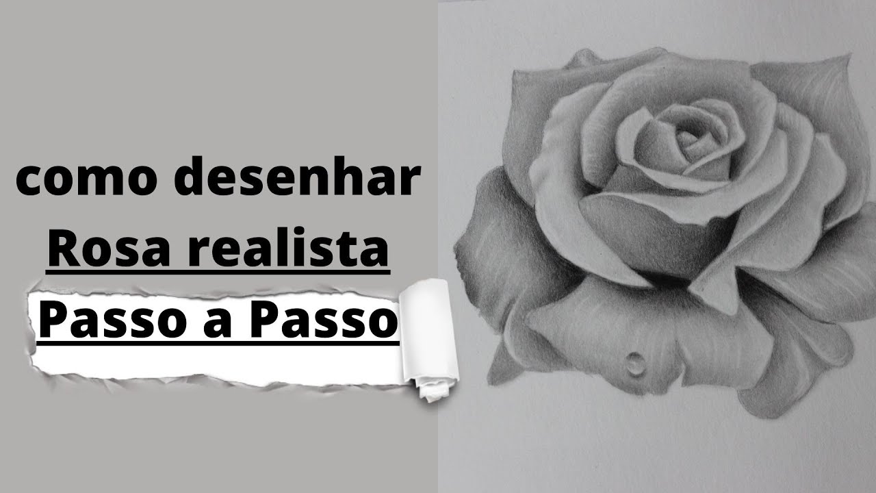 Como Desenhar Uma Rosa | Passo a Passo