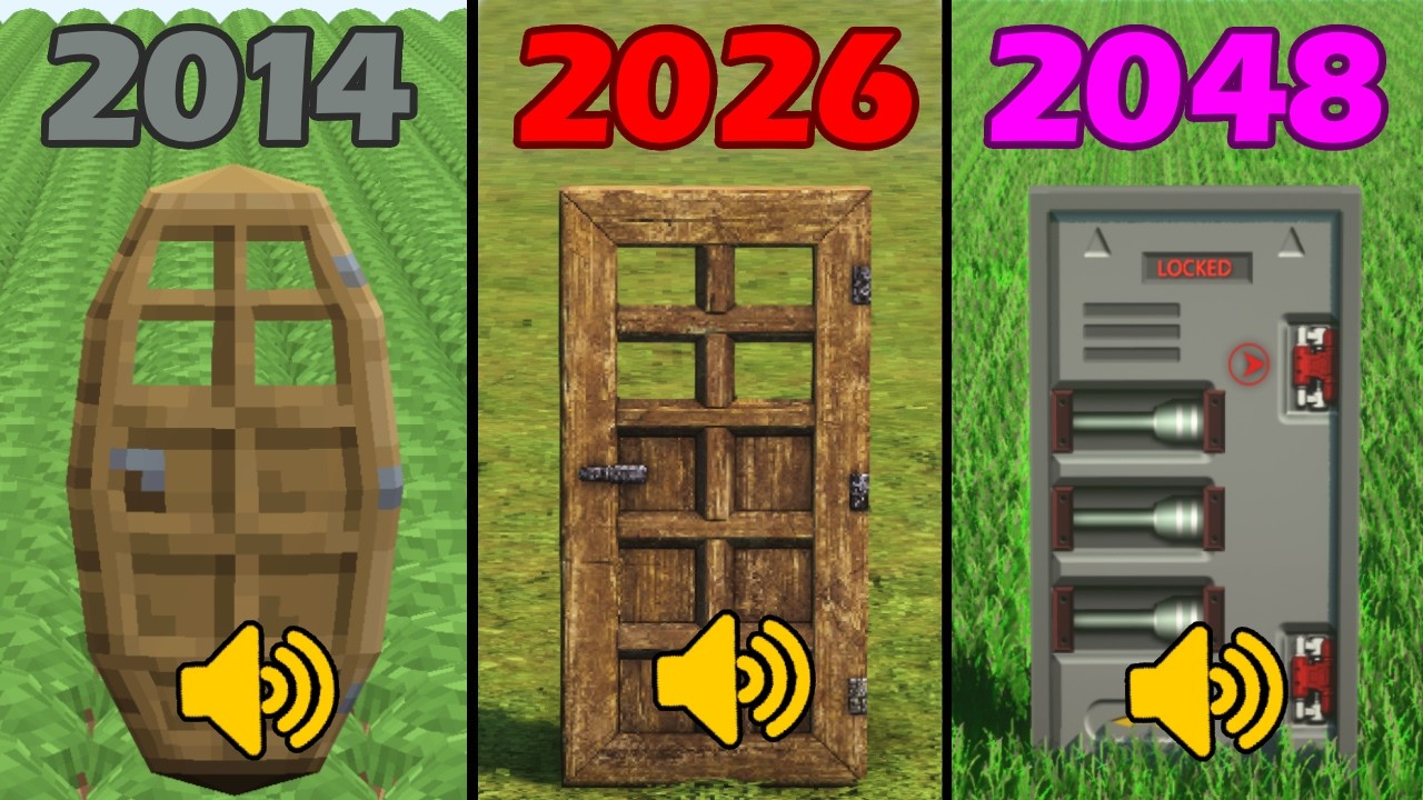 Minecraft Sounds Then vs Now be like