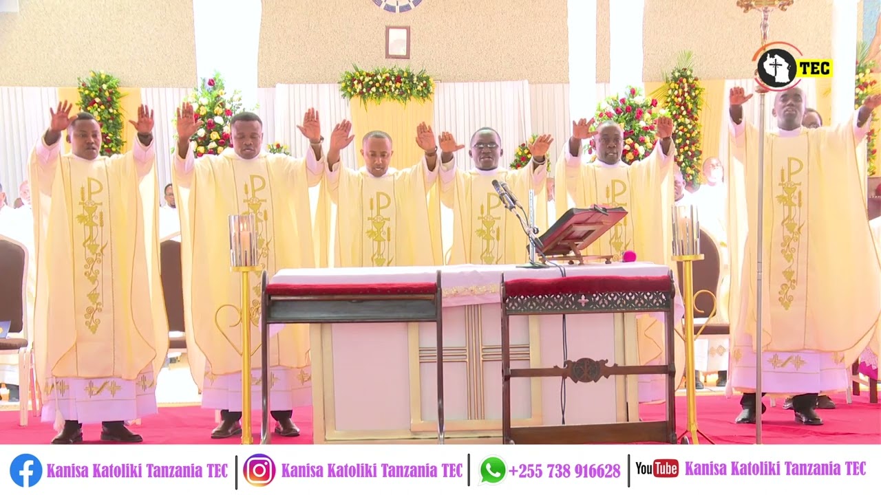 BARAKA YA MAPADRE WAPYA KWA WAAMINI JIMBO KUU KATOLIKI DAR ES SALAAM