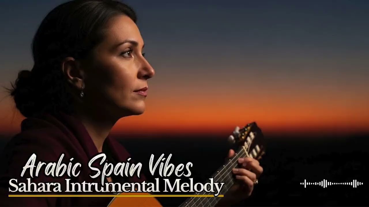 Desert Nights Arabic Spanish Instrumental — Deep Calm Guitar Under Desert Stars