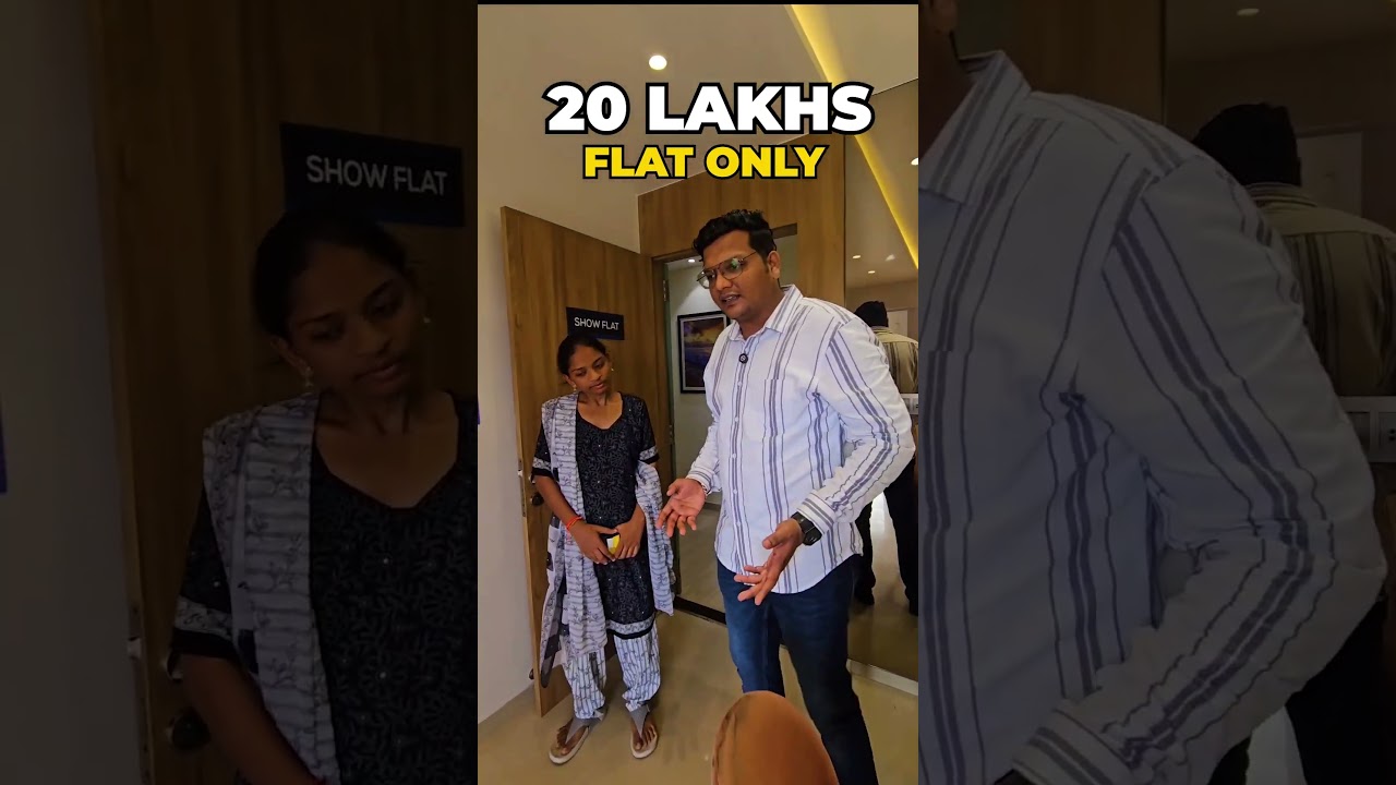 Sirf 20 LAKHS mai flat ! ☎️76669 93700