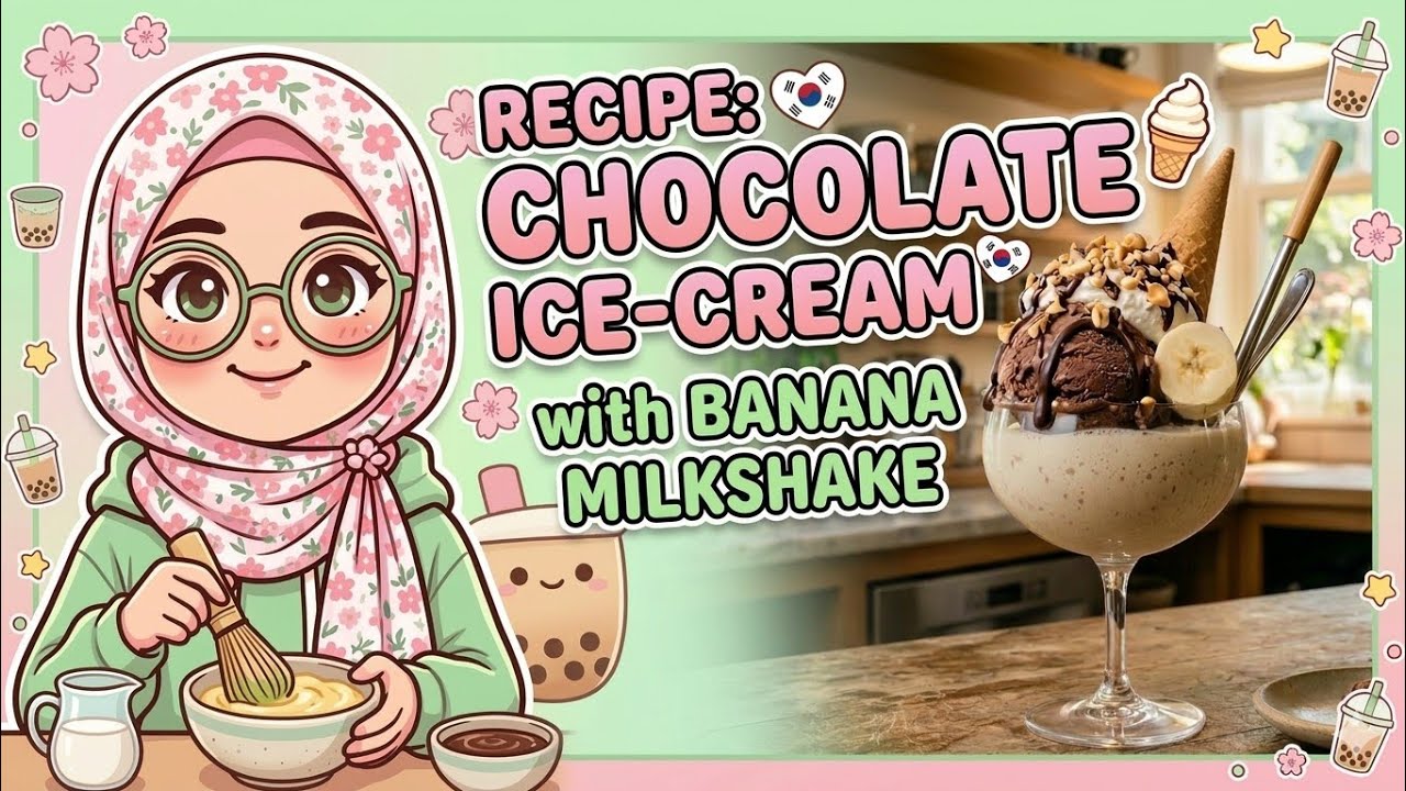 Iftar main energy boost shake piyin or taqat ka khazana payin😱| chocolate Icecream with banana shake