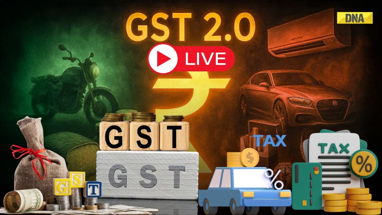 GST Live News: New GST Rates Highlights I GST On Gold, Jewellery, Cars I Full List Of GST Tax Slabs