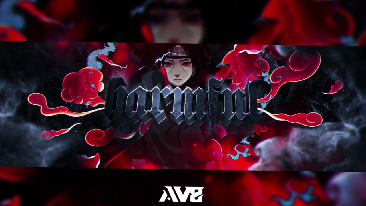 Itachi Header FREE PSD Link in Description
