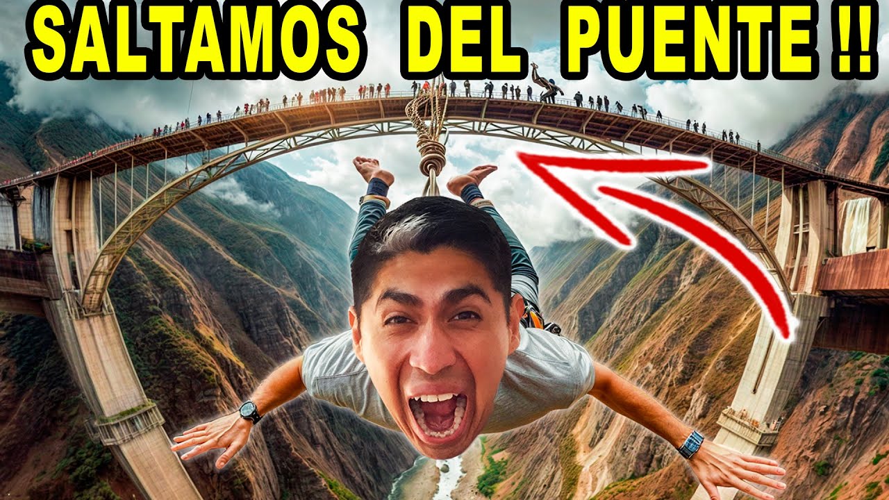 CAÑON de AUTISHA 👉 SALTAMOS del Puente MÁS EXTREMO del PERÚ │ Puenting + Rapel + Catarata SHEQUE