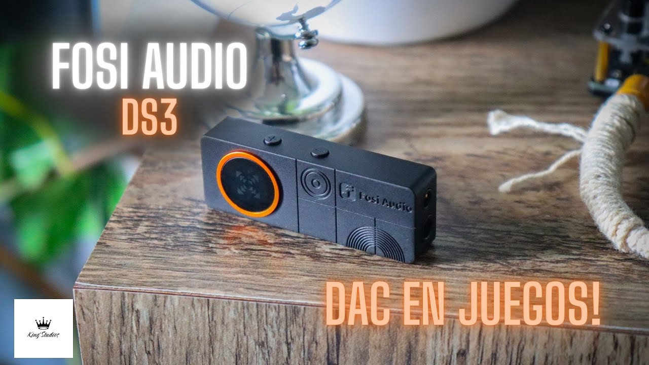 Así mejora la experiencia gamer un DAC externo | Fosi Audio DS3
