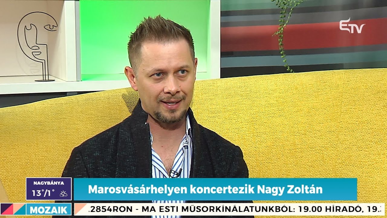 Marosv&aacute;s&aacute;rhelyen koncertezik Nagy Zolt&aacute;n opera&eacute;nekes &ndash; Mozaik