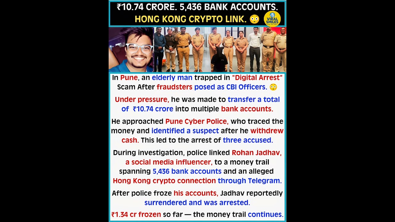 ₹10.74 Crore Scam&hellip; 5,436 Accounts & A Hong Kong Link! 😳