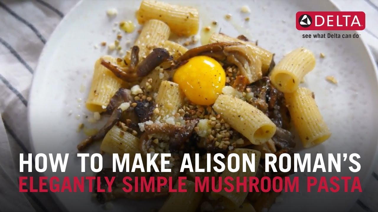 How To Make Alison Roman's Elegantly Simple Mushroom Pasta