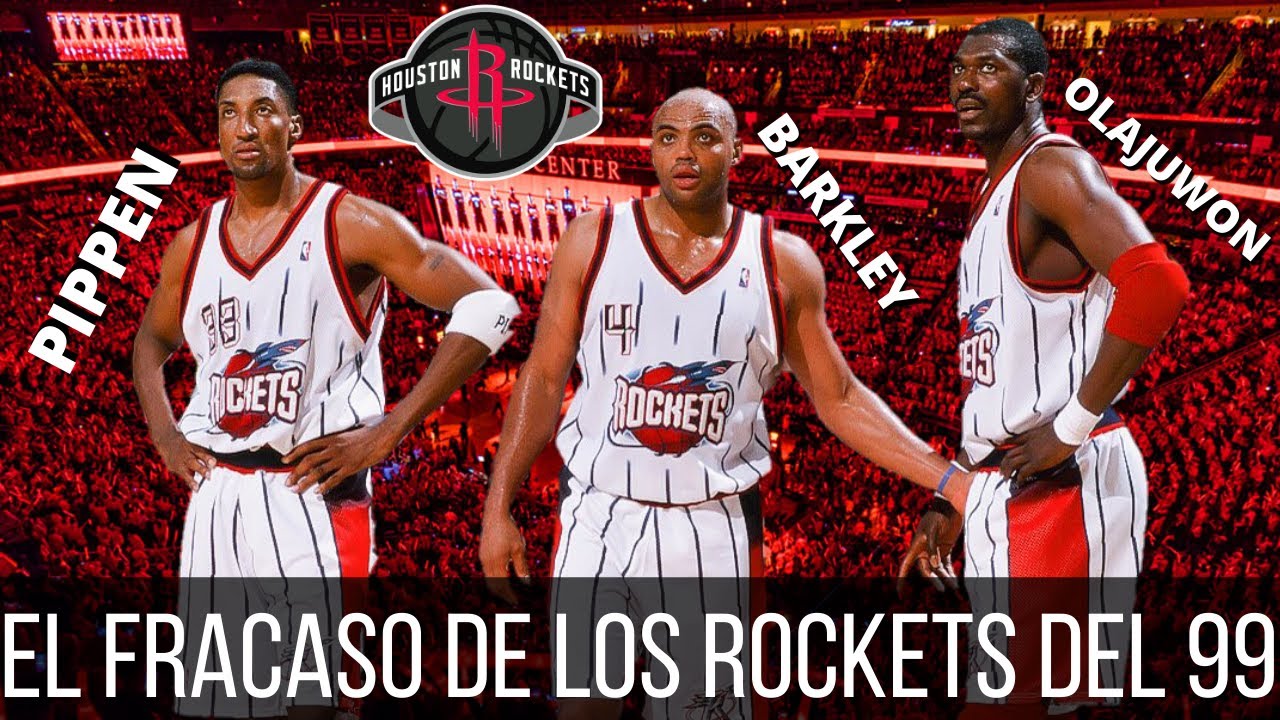 El FRACASO de los HOUSTON ROCKETS de PIPPEN, OLAJUWON Y BARKLEY | ¿El PEOR BIG THREE de la HISTORIA?