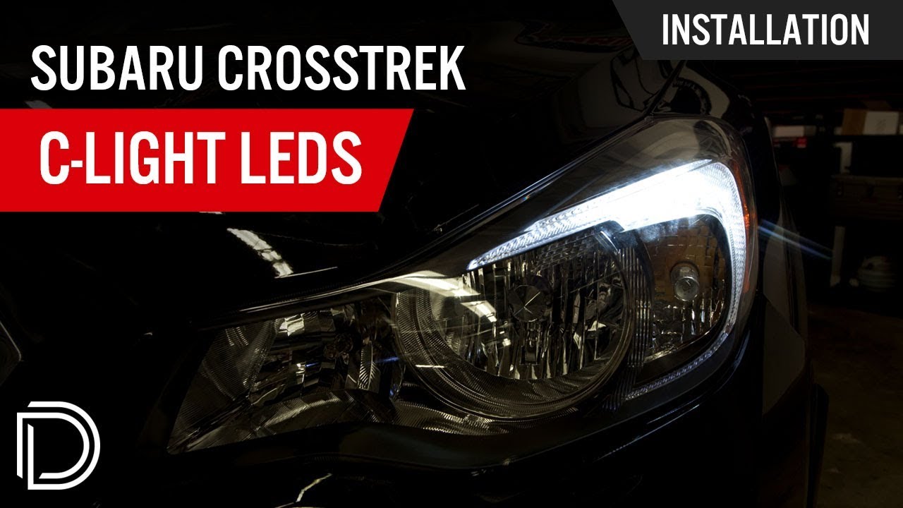How to Install Subaru XV Crosstrek Boomerang/C-Light LEDs